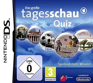 Grosse Tagesschau Quiz, Das (Germany) box cover front